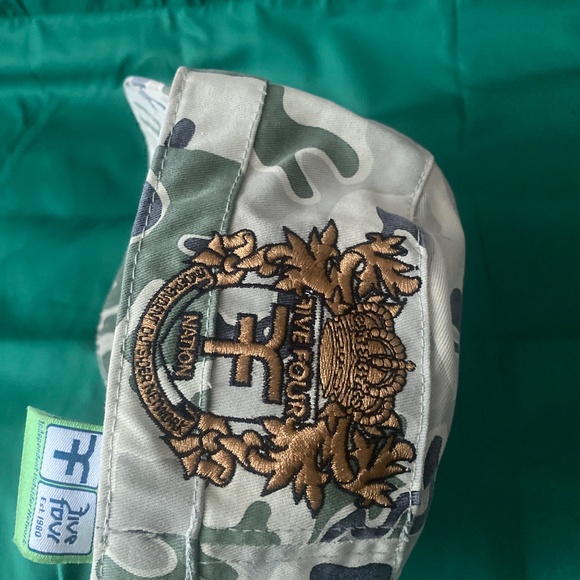 Five Four 90s Vintage Nation Camo Cap.Sz S-M - Picture 2 of 5